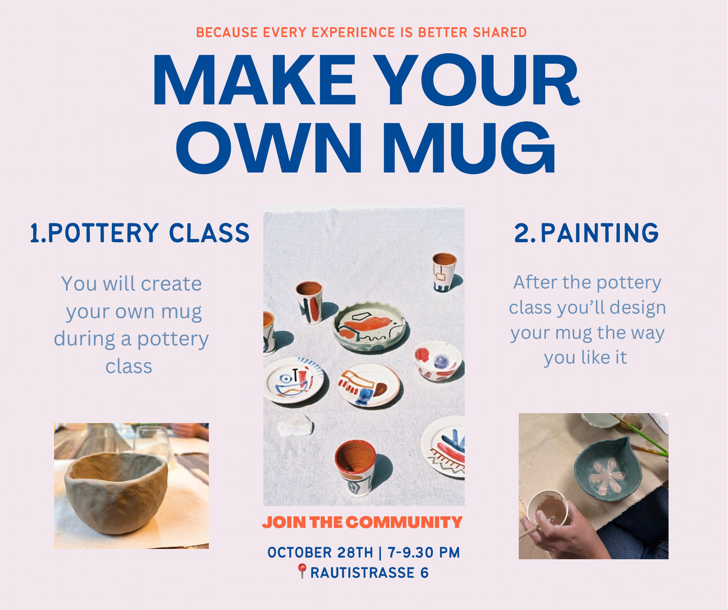 Pottery & Painting class