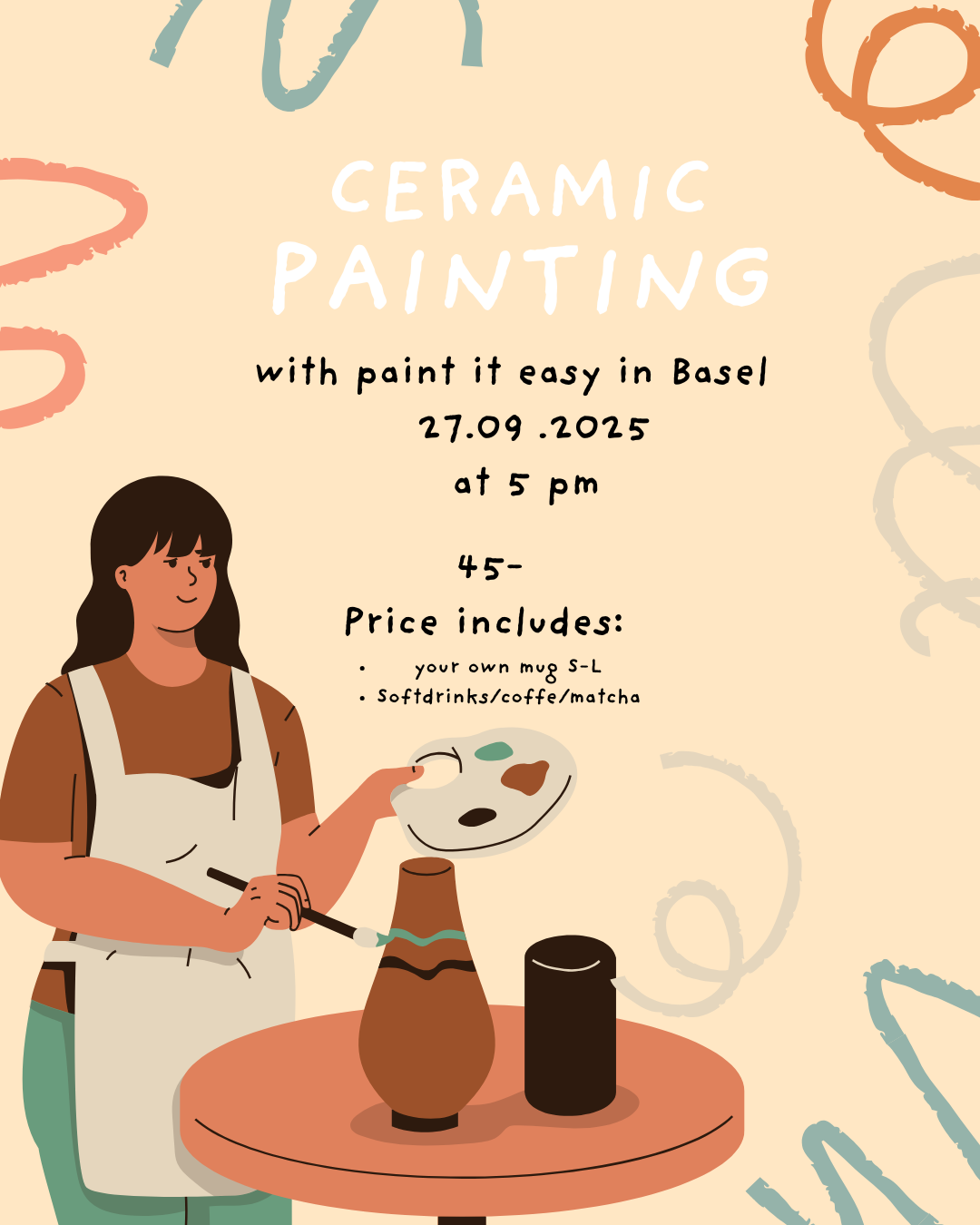 Ceramics painting in Basel