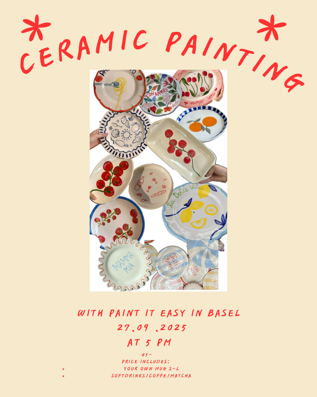 Ceramics painting in Basel