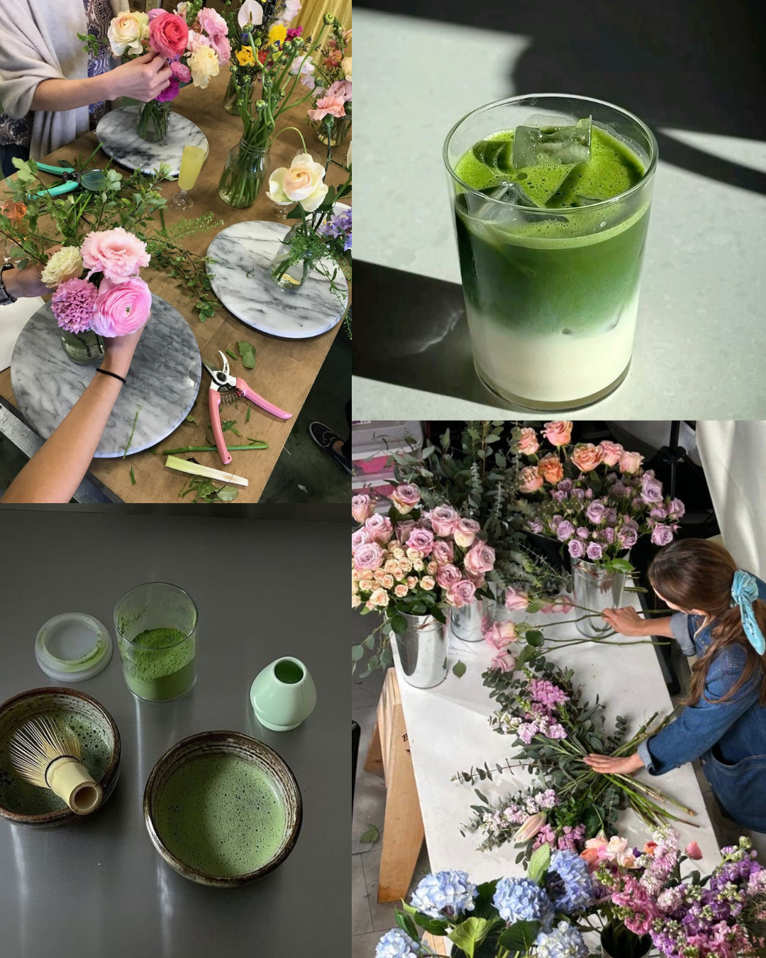 Flower bouquet workshop